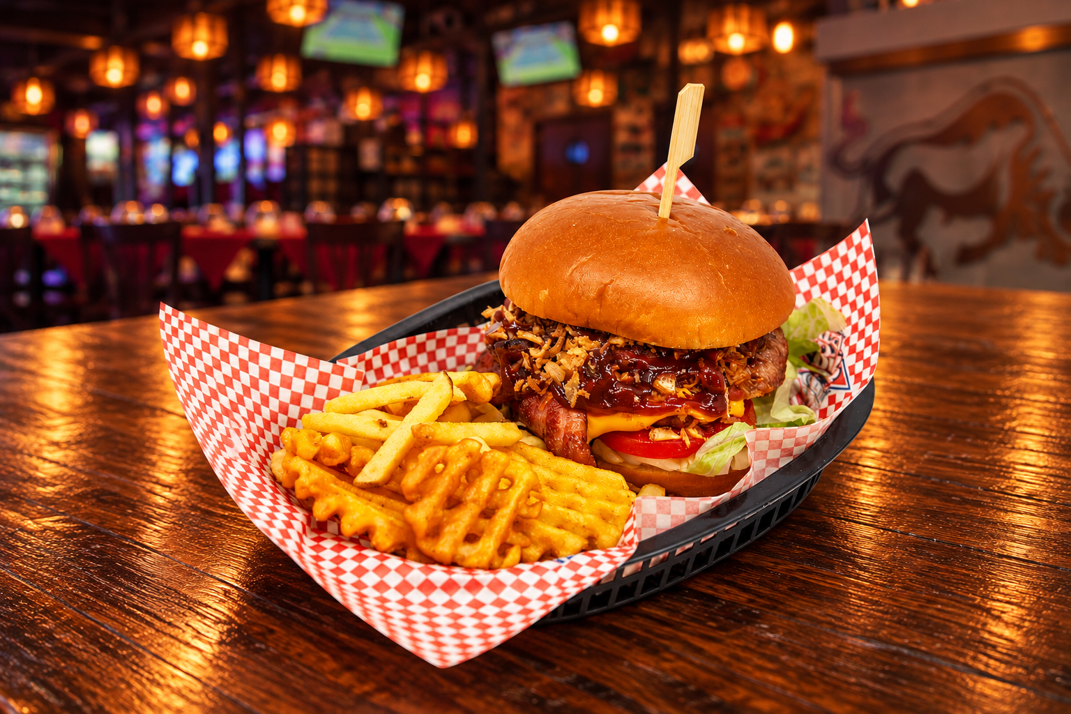 Western Burger del Crazy Bull